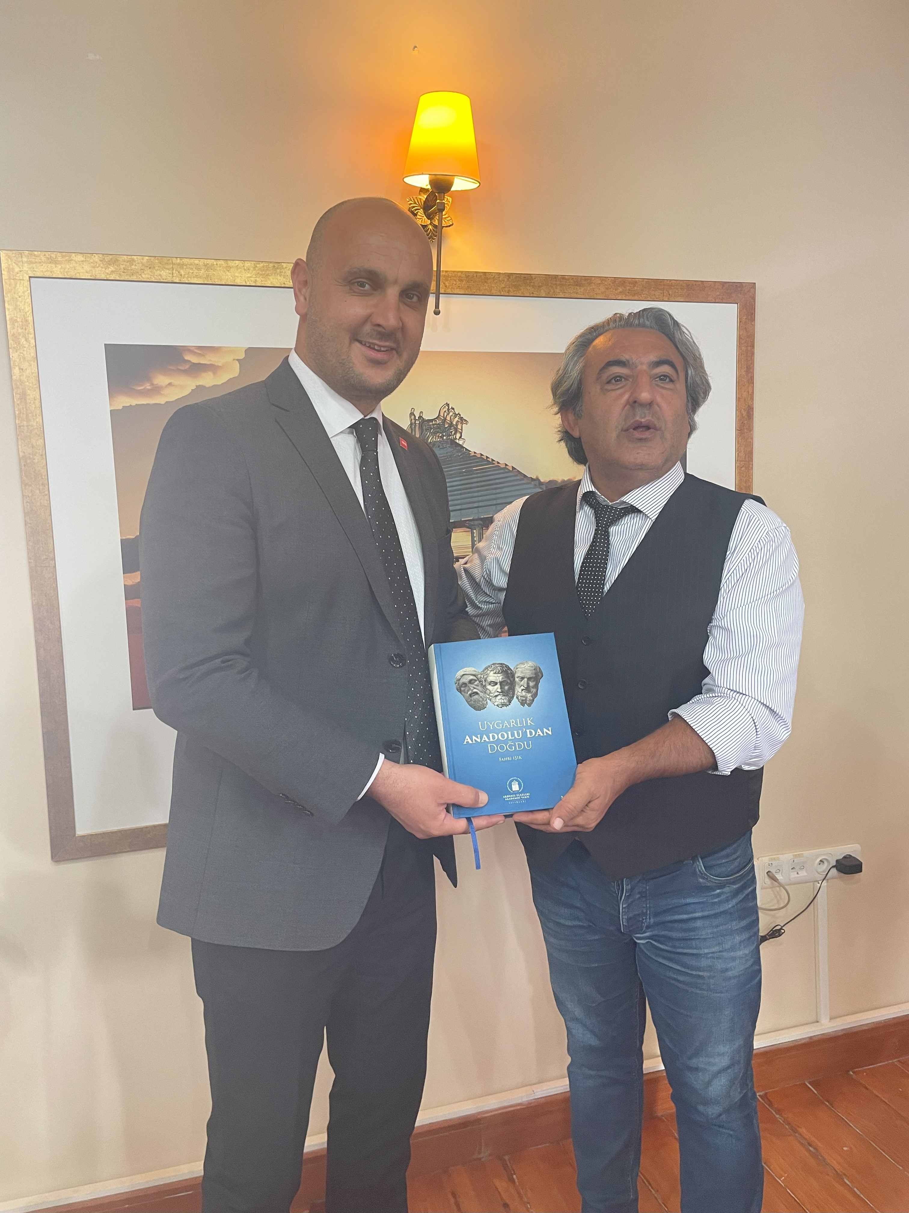 Bodrum CHP ilçe Başkanı Tuna Işın ve yönetim kurulunun ziyareti.