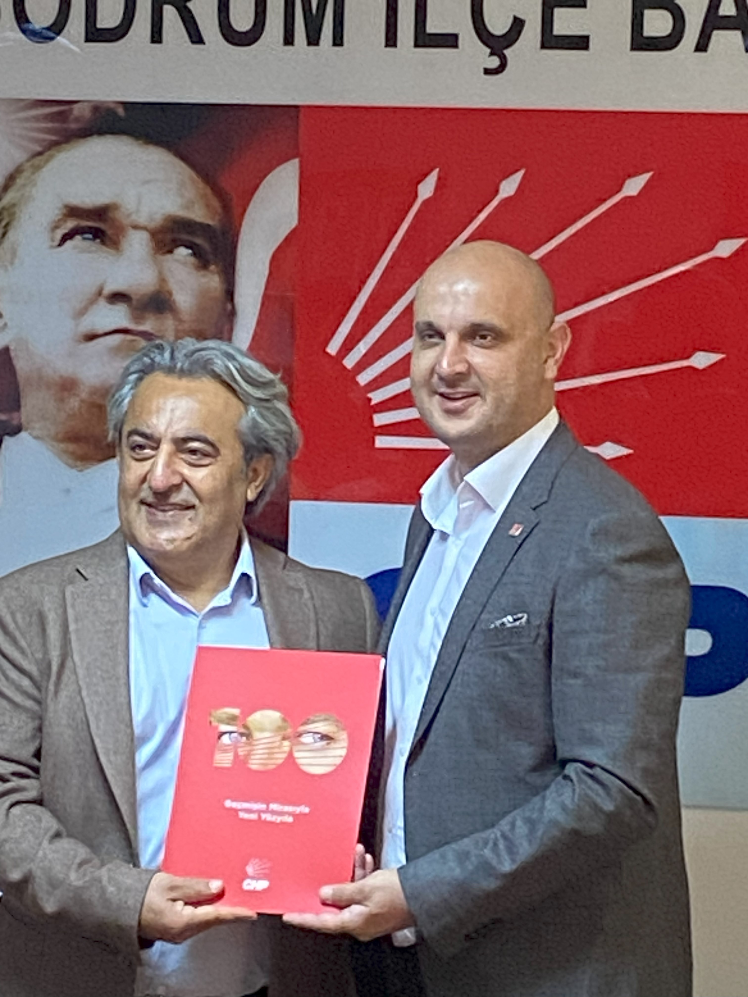 CHP ilçe Başkanı Sn. Tuna IŞIN'a Belediye Başkanılığı A. Adayı başvurusu.